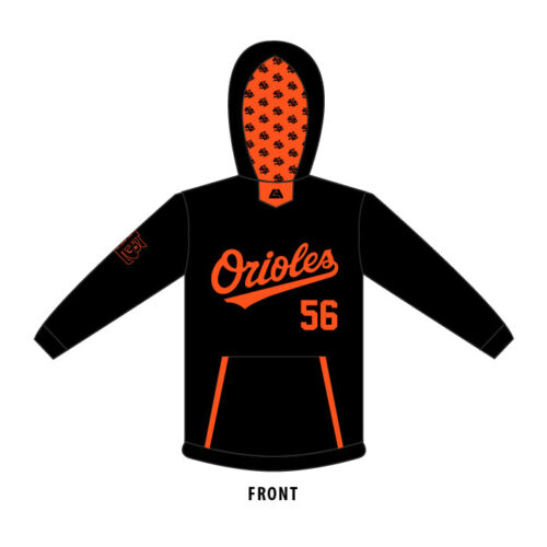 St Louis Park Baseball - Full-Dye Hoodie Black