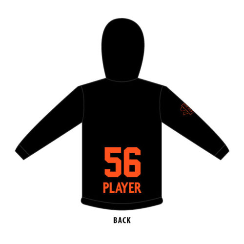 St Louis Park Baseball - Full-Dye Hoodie Black - Image 2