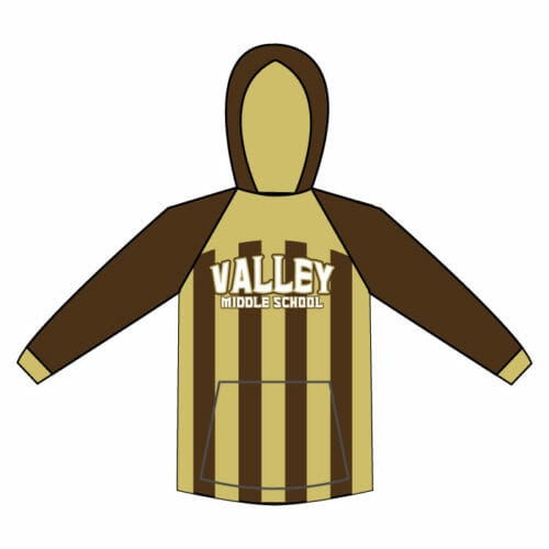 Valley Middle School - Full-Dye Hoodie