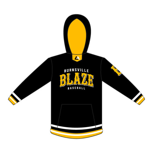 Burnsville Baseball - Full-Dye Hoodie