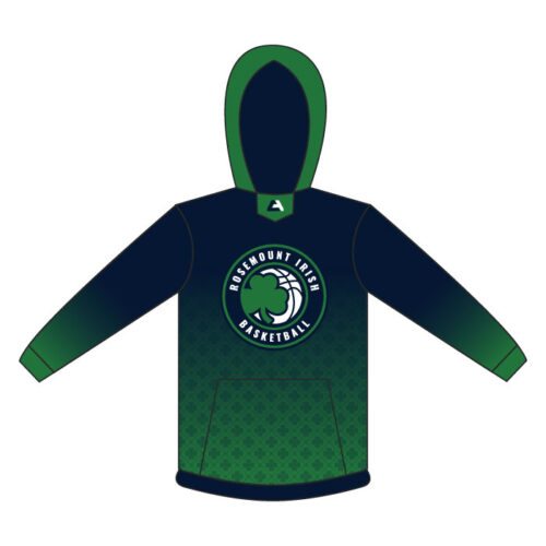 Rosemount Travel Basketball - Full-Dye Hoodie