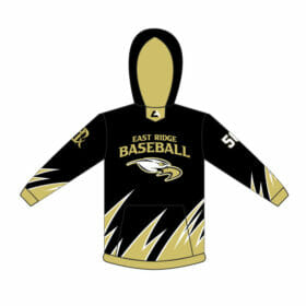 East Ridge Baseball - Full-Dye Hoodie (Style 1)