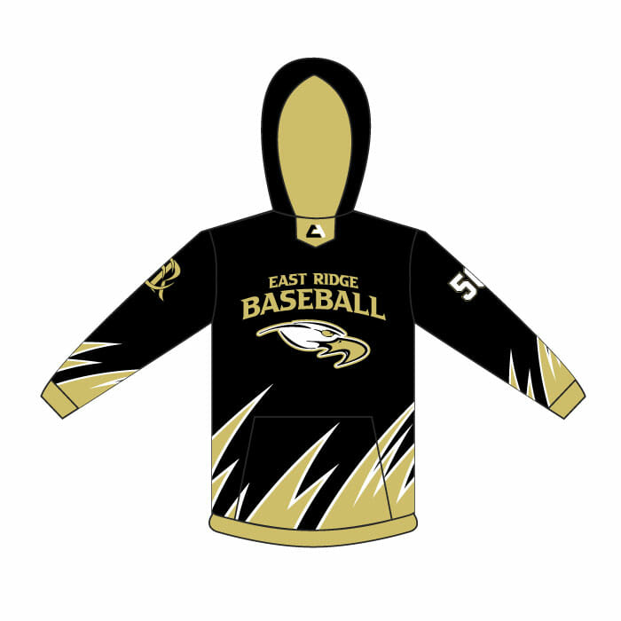 Custom sales baseball hoodie