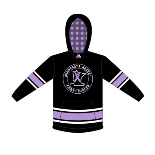 Hockey Fights Cancer - Full-Dye Hoodie