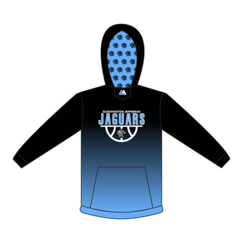 Jefferson Jaguars Basketball - Full Dye Hoodie