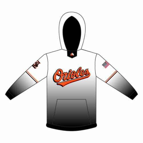 St. Louis Park Baseball - Full-Dye Ombre Hoodie - Image 3
