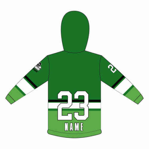 Rosemount Ice Arena's 25th Anniversary Celebration - Full-Dye Hockey Lace Hoodie - Image 2
