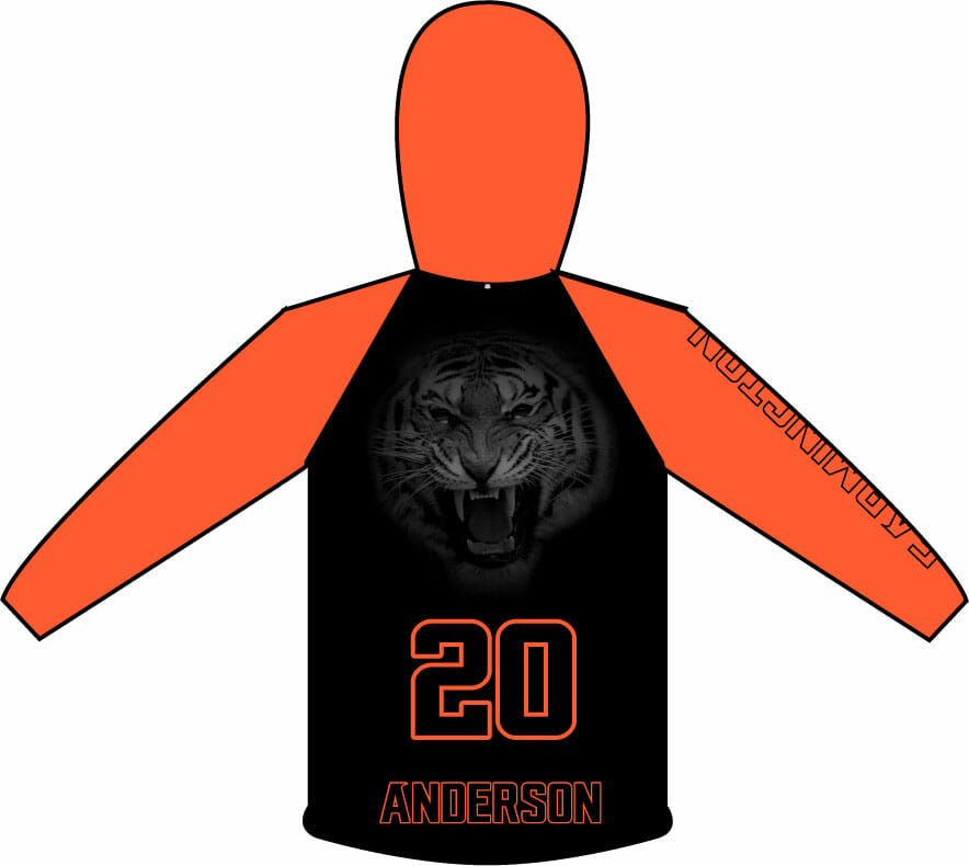 cas tigers hoodie