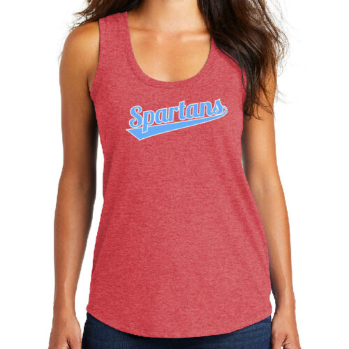 IGH Baseball -  Printed Women’s Perfect Tri Racerback Tank (DM138L) - Image 2