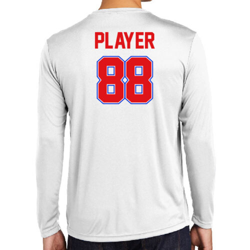 IGH Baseball - Longsleeve Sublimated Performance Tee (ST350LS) - Image 2