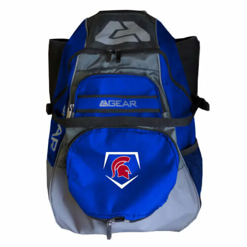IGH Baseball - Embroidered CA BatPack (Royal/Grey)