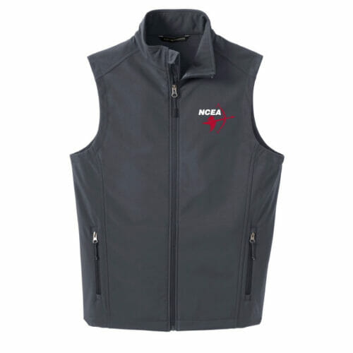 North Central Elite Archery - Embroidered Mens Soft Shell Vest (J325)