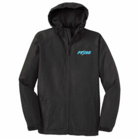 Fusion Fastpitch - Black Embroidered Jacket (J327)