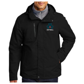 Catalyst Softball - Black Embroidered Port Authority® All-Conditions Jacket (J331)