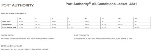 Catalyst Softball - Black Embroidered Port Authority® All-Conditions Jacket (J331) - Image 2