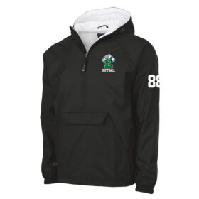 Eagan High School Softball - Black Embroidered Charles River Classic Solid Pullover (9905)