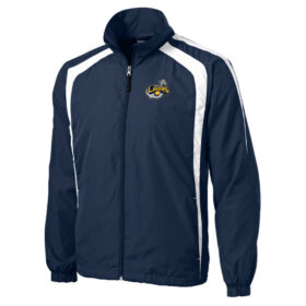 Prior Lake Fastpitch - Navy/White Embroidered Jacket (JST60/YST60)