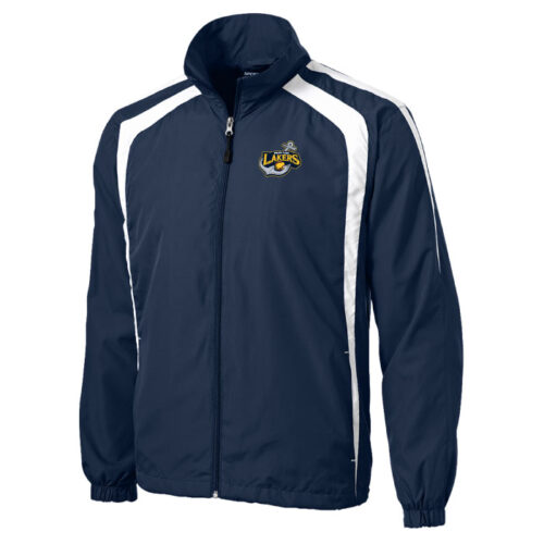 Prior Lake Fastpitch - Navy/White Embroidered Jacket (JST60/YST60)