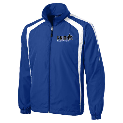 Knights Fastpitch - Navy/White Embroidered Jacket (JST60/YST60)