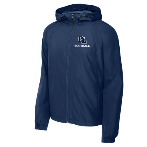 Prior Lake High School Softball - Navy Embroidered Jacket (JST73)