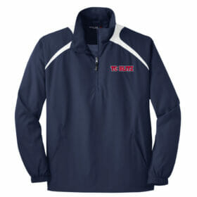 TC Blitz - Embroidered 1/2-Zip Wind Shirt (JST75)