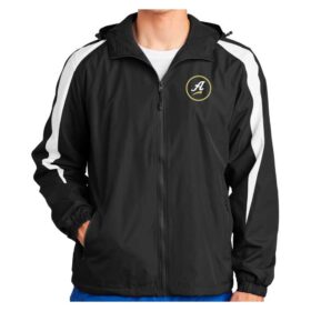 Andover Baseball - Black/White Colorblock Jacket (JST81)