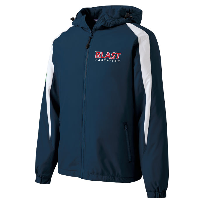 Bloomington Blast Fastpitch - Navy/White Colorblock Jacket (JST81 ...