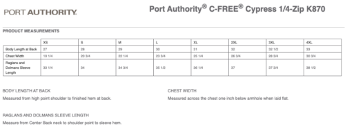 New Prague Softball - Embroidered Port Authority® C-FREE® Cypress 1/4-Zip (K870) - Image 3