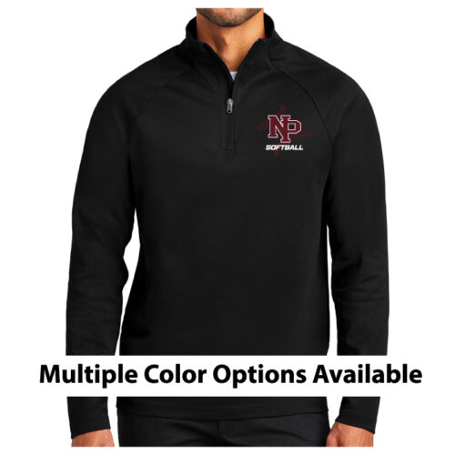 New Prague Softball - Embroidered Port Authority® C-FREE® Cypress 1/4-Zip (K870)