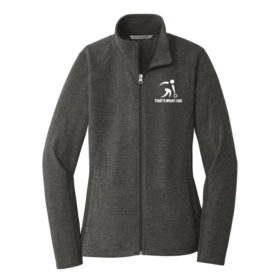 Thats What I Do - Womens Embroidered Full-Zip Jacket (L235)