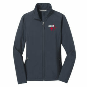 North Central Elite Archery - Embroidered Womens Softshell Jacket (L317)