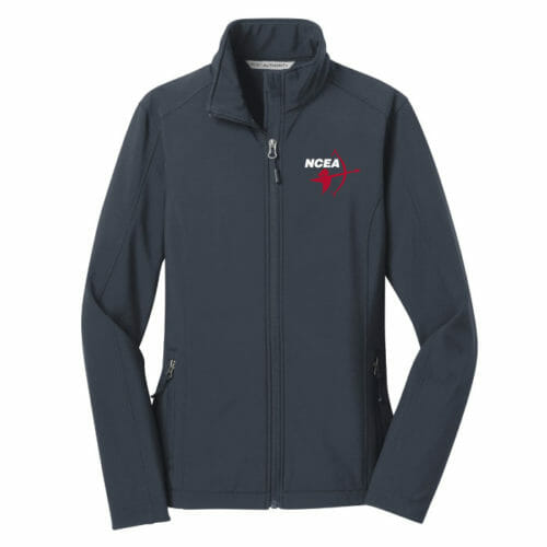North Central Elite Archery - Embroidered Womens Softshell Jacket (L317)