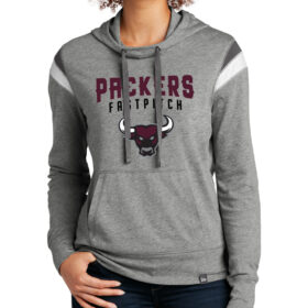 SSP Fastpitch - Printed Ladies Lightweight Varsity Hoodie (LNEA108)