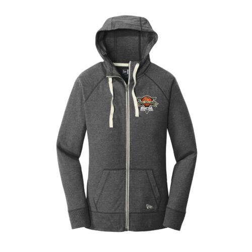 Osseo Maple Grove Basketball - Embroidered Women's Zip-Up Hoodie (LNEA122) - Image 2