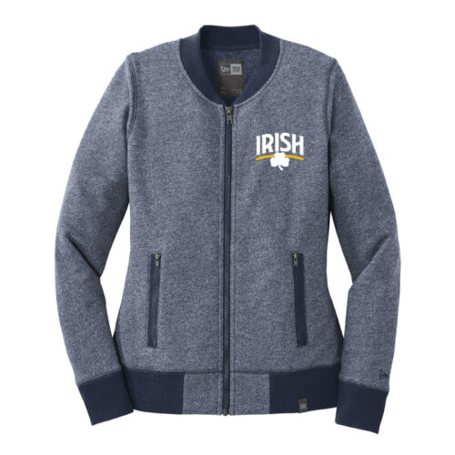 RAHA Boosters - Navy New Era Ladies French Terry Embroidered Full-Zip (LNEA503)