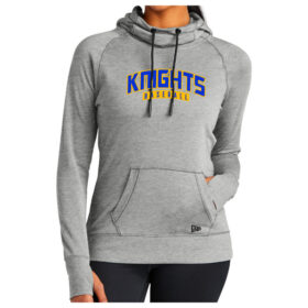 STMA  - Shadow Grey Ladies Printed Tri-Blend Fleece Pullover (LNEA510)