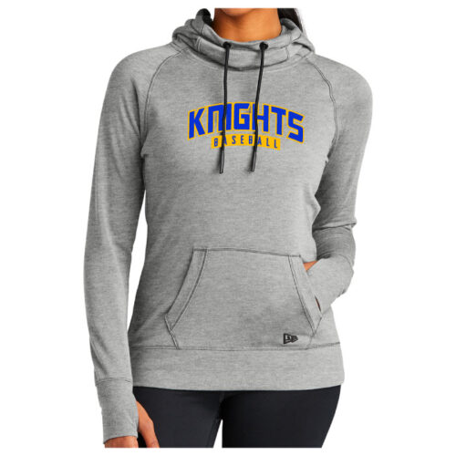 STMA  - Shadow Grey Ladies Printed Tri-Blend Fleece Pullover (LNEA510)
