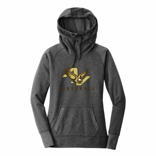 Apple Valley Baseball - Women's Vinyl Hoodie (LNEA510) - Image 2