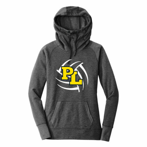 Prior Lake Volleyball - Printed Women's Hoodie (LNEA510) - Image 2