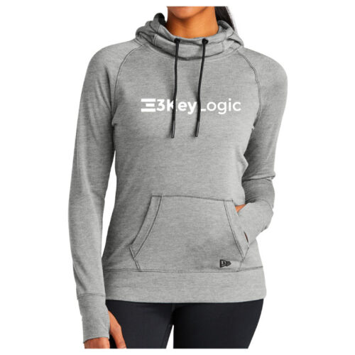 3KeyLogic - Tackle Twill Ladies Tri-Blend Fleece Pullover (LNEA510) - Image 2