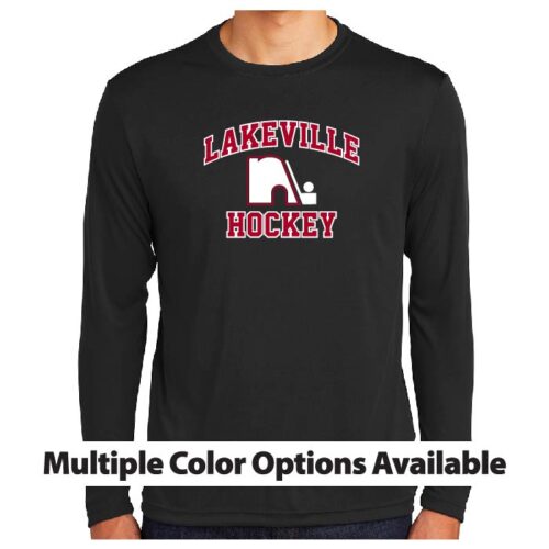Lakeville North Hockey - Longsleeve Printed Performance Tee (ST350LS)