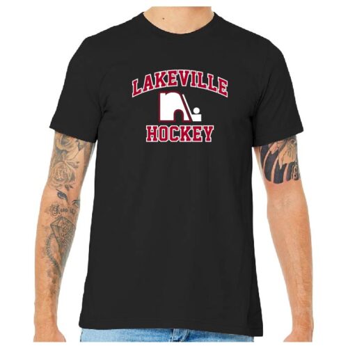 Lakeville North Hockey - Short Sleeve Printed Tee (BC3001) - Image 2