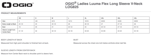 3KeyLogic - Printed OGIO® Ladies Luuma Flex Long Sleeve V-Neck (LOG825) - Image 4