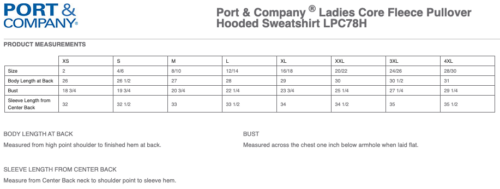 3KeyLogic - Tackle Twill Ladies Core Fleece Pullover Hooded Sweatshirt (LPC78H) - Image 4