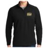 Lakeville South High School Basketball - Black Embroidered 1/4 Zip Pullover (ST850)