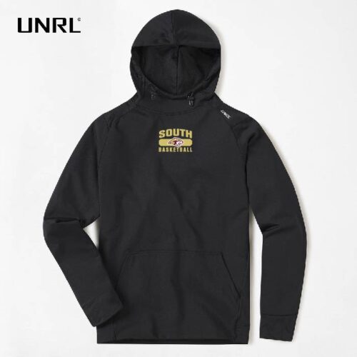 Lakeville South High School Basketball - Embroidered UNRL Black Crossover Hoodie II