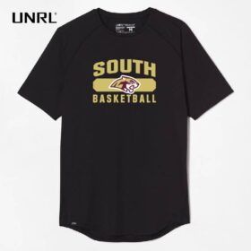 Lakeville South High School Basketball - UNRL Printed Black Stride Short Sleeve