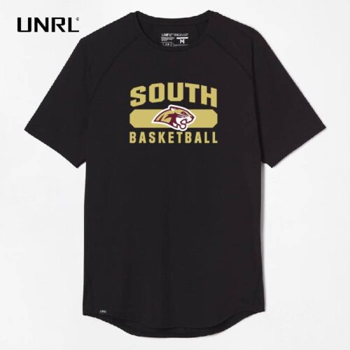 Lakeville South High School Basketball - UNRL Printed Black Stride Short Sleeve