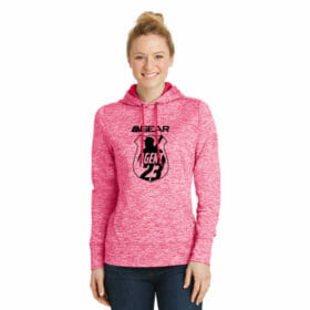 Agent 23 - Ladies Electric Heather Fleece Hooded Pullover (LST225)