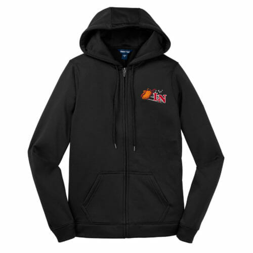 Lakeville North Trap Team - Embroidered Women's Full-Zip Hoodie (LST238)